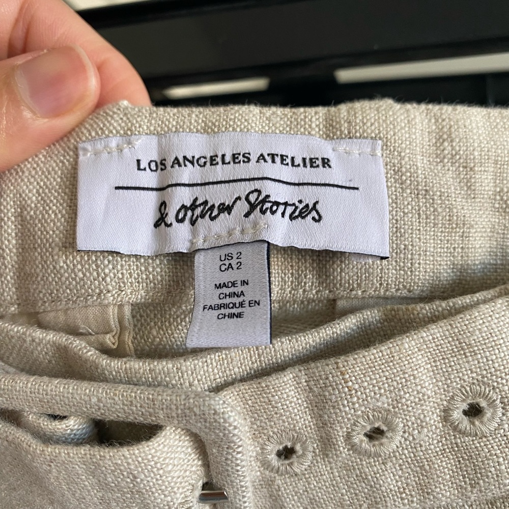 & Other stories Linen skirt 2 - Picture 2 of 4